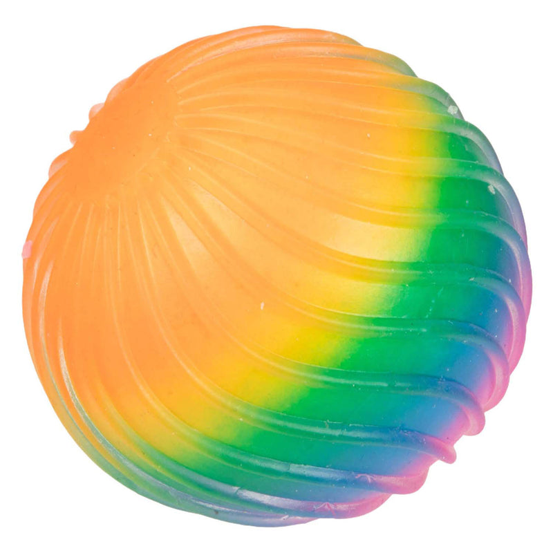 Afbeelding laden in galerijviewer, Toi-toys toi toys fun textuurknijpbal rainbow ribbing foam 7cm