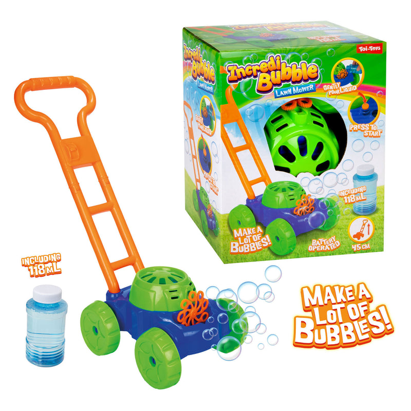 Afbeelding laden in galerijviewer, Toi-toys bellenblaasmachine grasmaaier met bellenblaas - 118ml