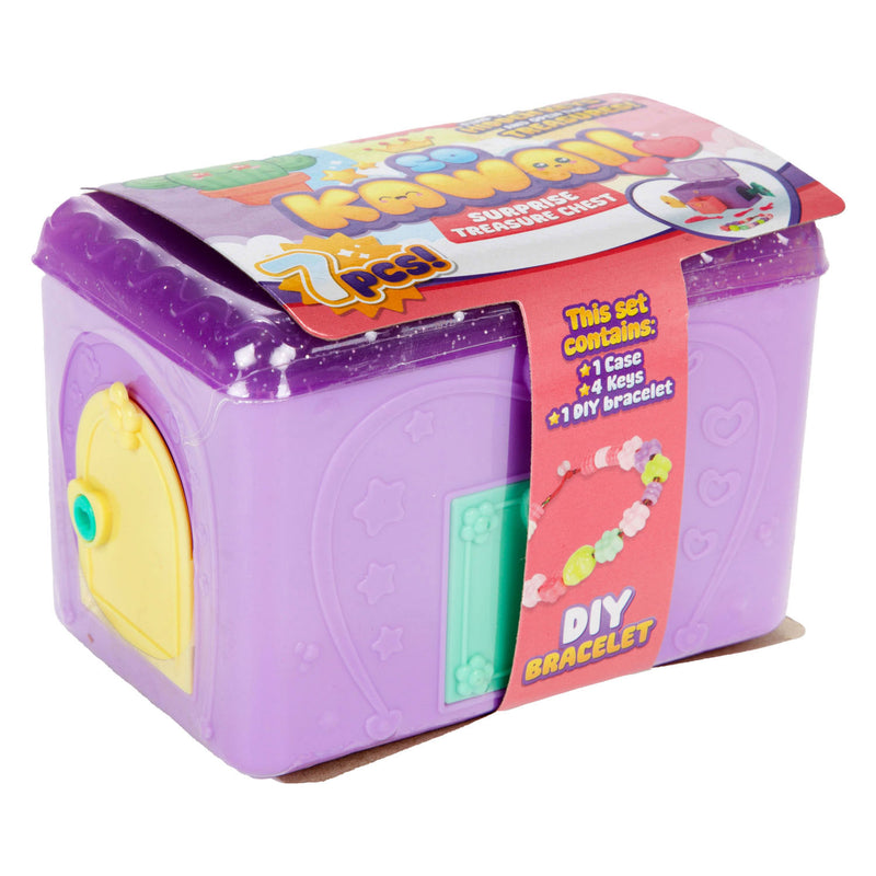 Afbeelding laden in galerijviewer, Toi-toys so kawaii verrassingskist armband met kralen - 7dlg.