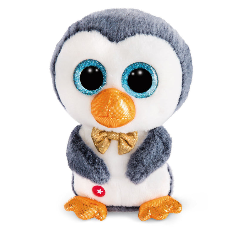 Afbeelding laden in galerijviewer, Nici Glubschis Pluchen Knuffel Pinguin Sniffy, 15cm