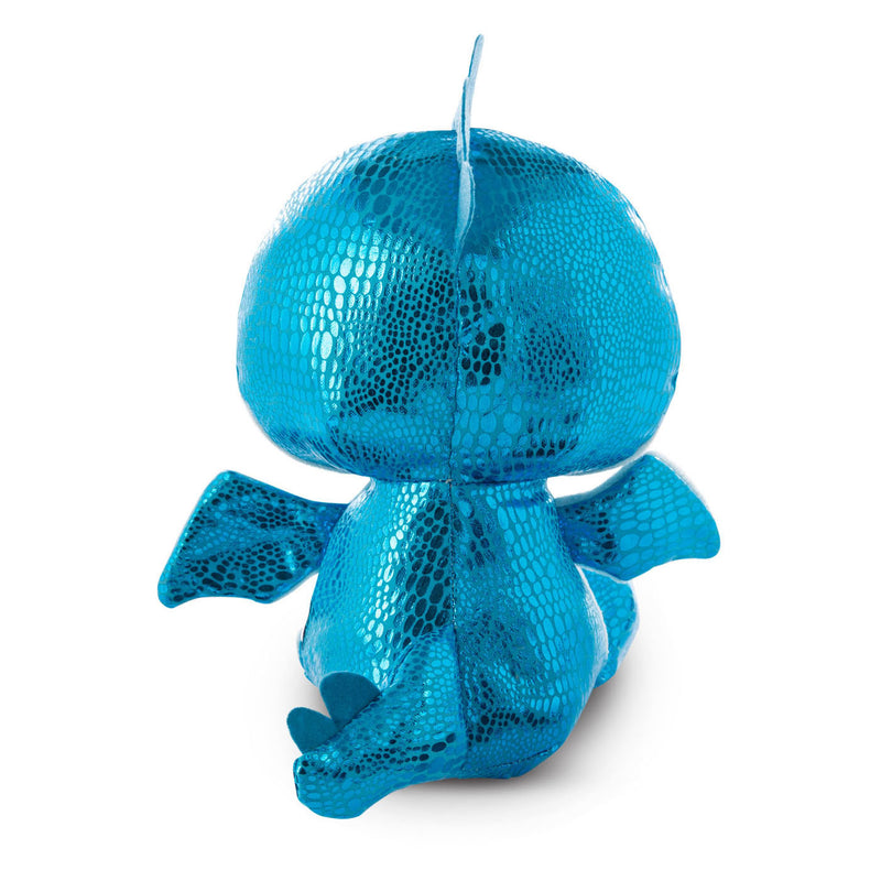 Afbeelding laden in galerijviewer, Nici Glubschis Pluchen Knuffel Draak Blauw Jet-Jet, 15cm
