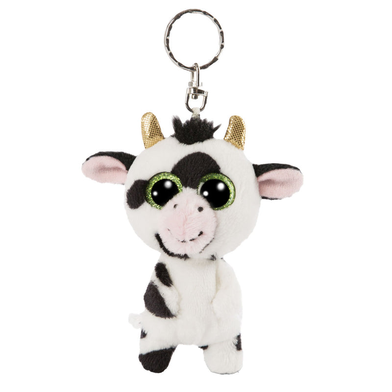 Afbeelding laden in galerijviewer, Nici Glubschis Pluchen Sleutelhanger Koe, 9cm