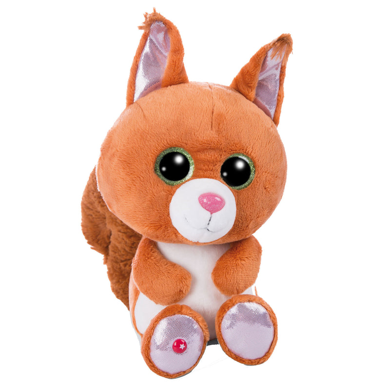 Afbeelding laden in galerijviewer, Nici Glubschis Pluchen Knuffel Eekhoorn Squibble, 25cm
