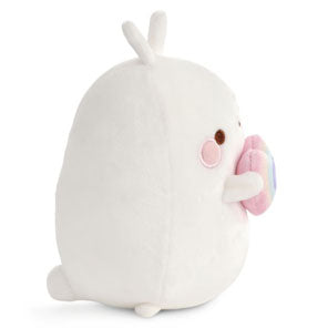 Afbeelding laden in galerijviewer, Nici pluchen knuffel molang regenboog met hart in geschenkdoos, 16cm