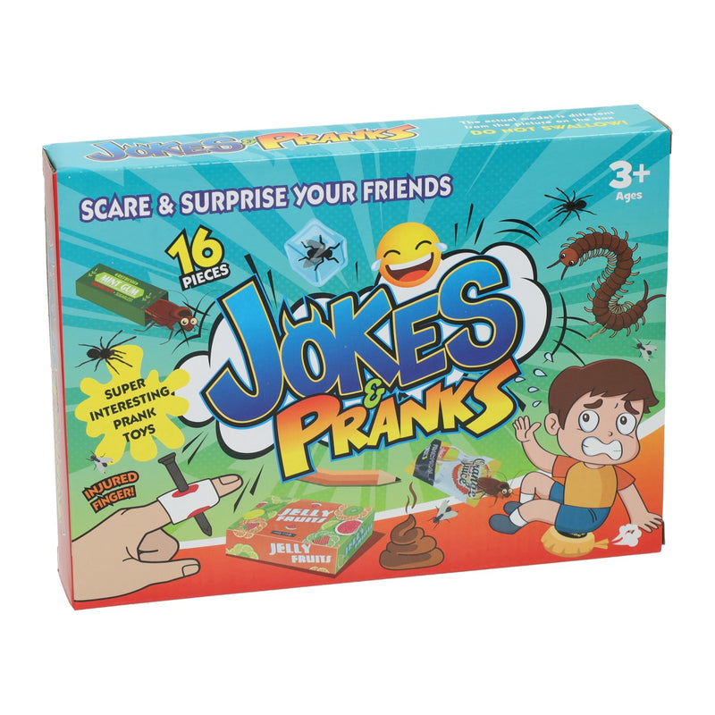Afbeelding laden in galerijviewer, Jono toys grappenbox verras je vrienden - 16dlg.