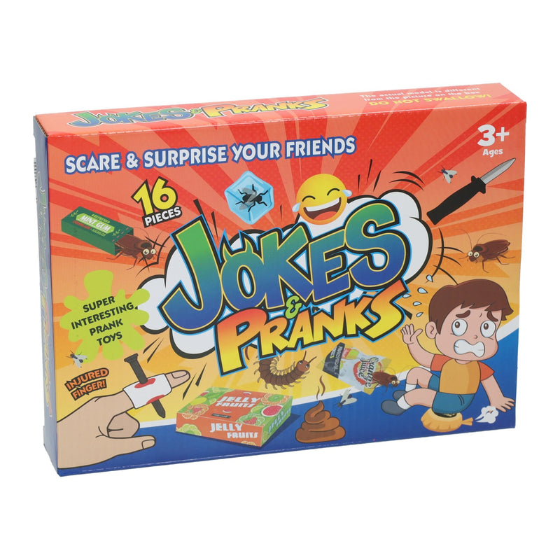 Afbeelding laden in galerijviewer, Jono toys grappenbox verras je vrienden - 16dlg.
