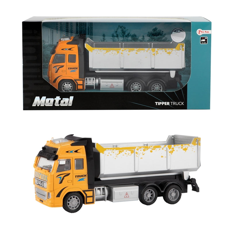Afbeelding laden in galerijviewer, Toi-toys kiepwagen oranje 12 cm