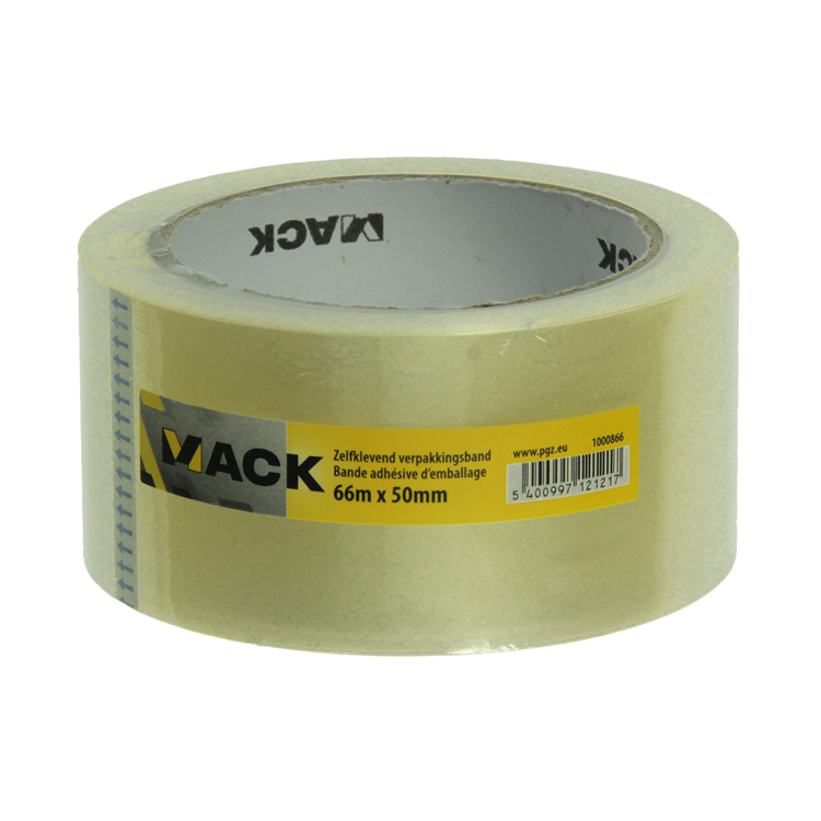 Afbeelding laden in galerijviewer, Mack 1000866 - verpakband trsp 66mx50mm | 36 stuks