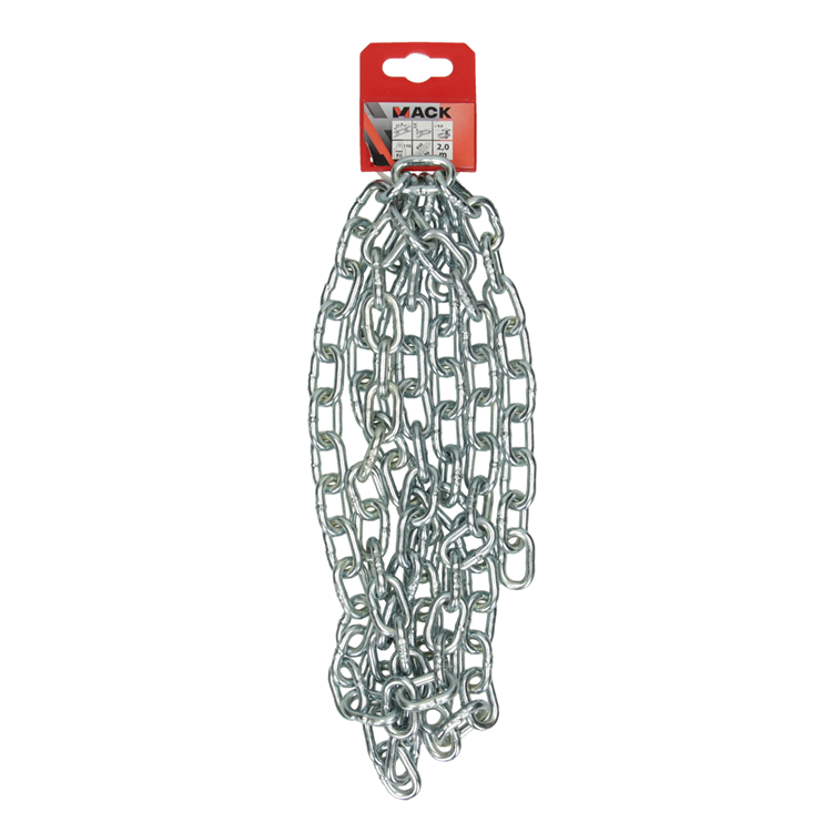 Afbeelding laden in galerijviewer, Mack 1004997 - ketting schakel kort din5685-2ø 5mm l 21mm 2m wwl 125 kg | 5 stuks