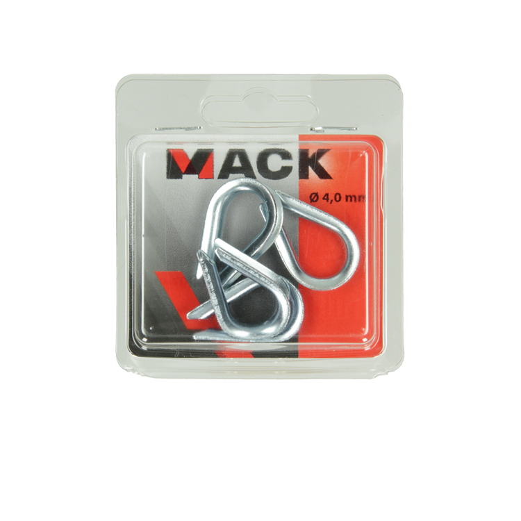 Afbeelding laden in galerijviewer, Mack 1006869 - 4 verzinkte kousen bl 4mm | 5 stuks