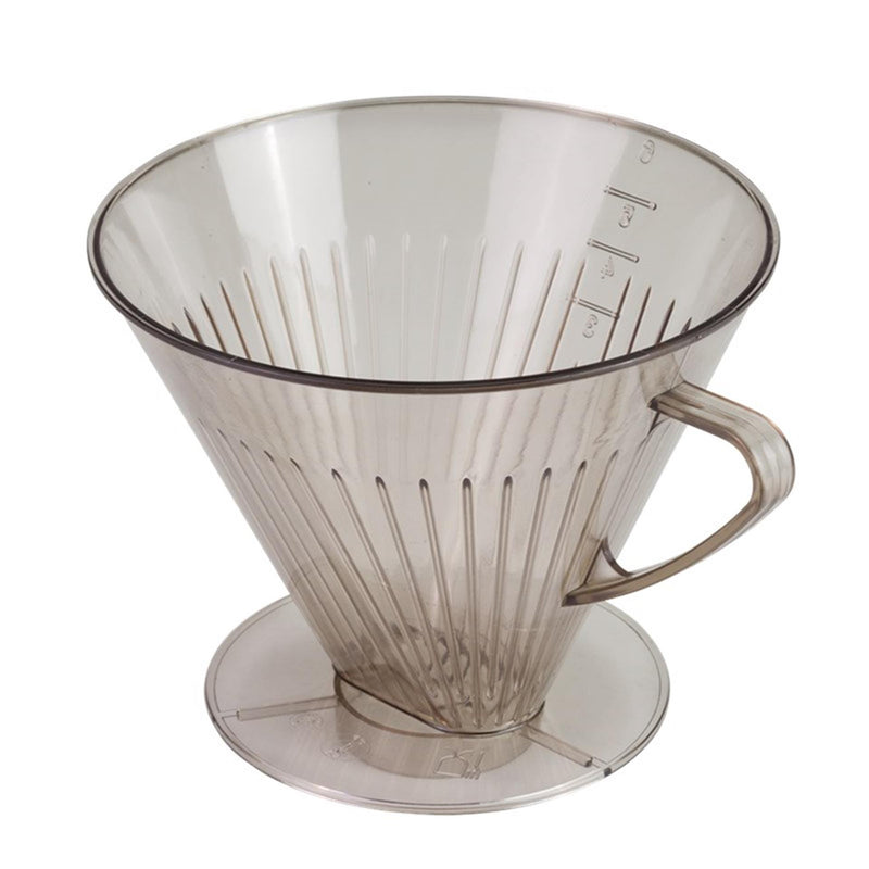 Afbeelding laden in galerijviewer, Metaltex koffie opzetfilter nr. 6 kunststof groot met greep