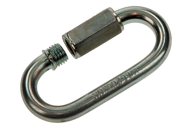 Afbeelding laden in galerijviewer, Mack 1006844 - 1 loze schakel verzinkt +moer bl 6mm | 5 stuks