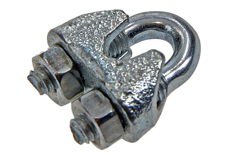 Afbeelding laden in galerijviewer, Mack 1006864 - 4 staaldraadklemmen crosby verzinkt 3mm bl | 5 stuks