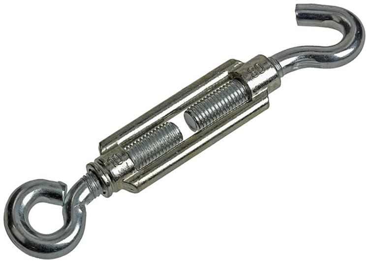 Afbeelding laden in galerijviewer, Mack 1006875 - 1 spanner: oog + haak verzinkt m10x80mm bl | 5 stuks