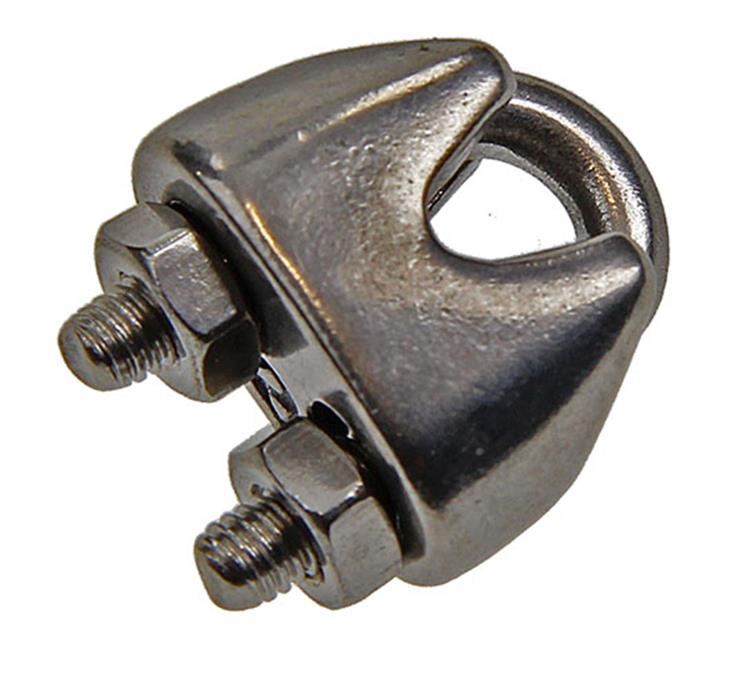 Afbeelding laden in galerijviewer, Mack 1006890 - 4 staaldraadklemmen crosby inox 1-2mm bl | 5 stuks