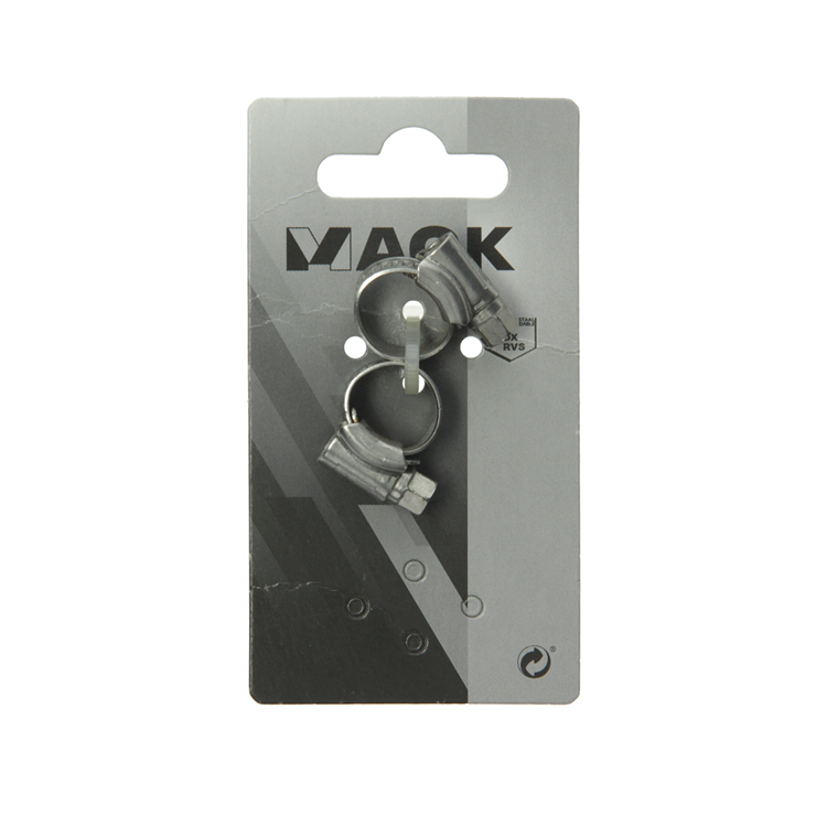 Afbeelding laden in galerijviewer, Mack 1044050 - inox spanring (2) 7-13mm | 10 stuks