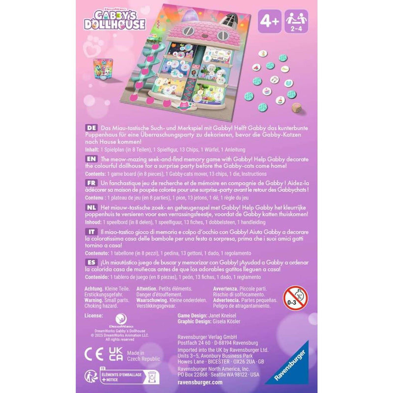 Afbeelding laden in galerijviewer, Ravensburger gabby's dollhouse - tidy with gabby pocketspel