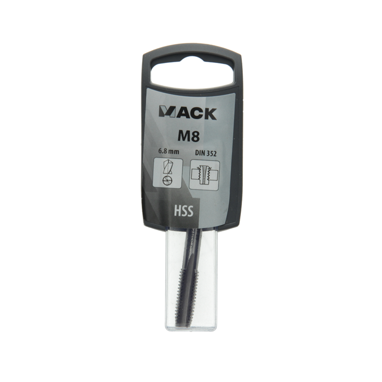 Afbeelding laden in galerijviewer, Mack 1018376 - draadsnij machinetap m8 | 3 stuks