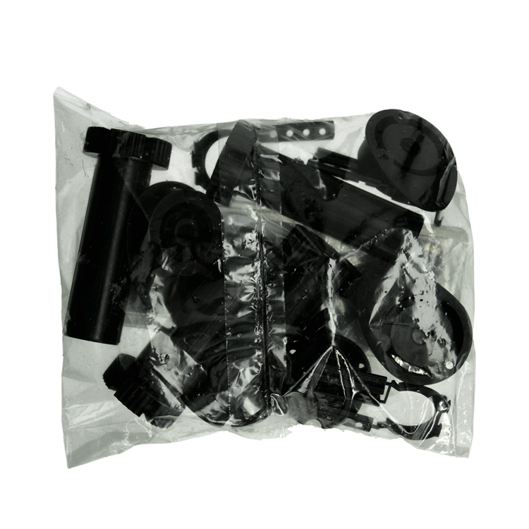Afbeelding laden in galerijviewer, Mack 1014496 - set van 4 sokkelpoten kunststof 150 mm | 10 stuks