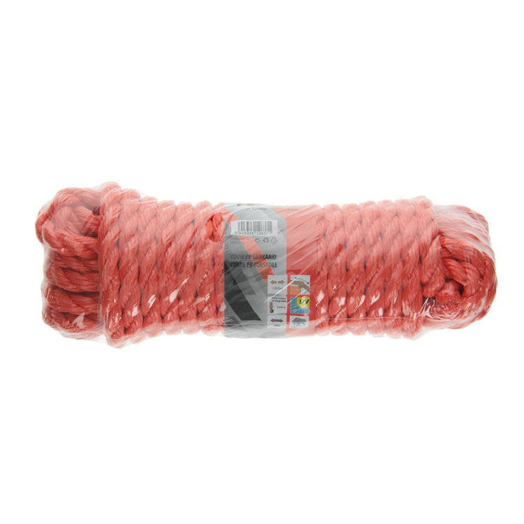 Afbeelding laden in galerijviewer, Mack 1014929 - pp gedraaid oranje streng 12mm 10m | 5 stuks