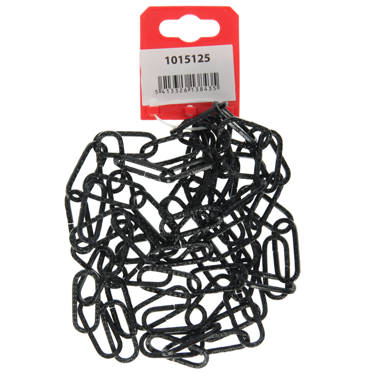 Afbeelding laden in galerijviewer, Mack 1015125 - sierketting zwart plat ø 3mm l 29mm 2m | 5 stuks