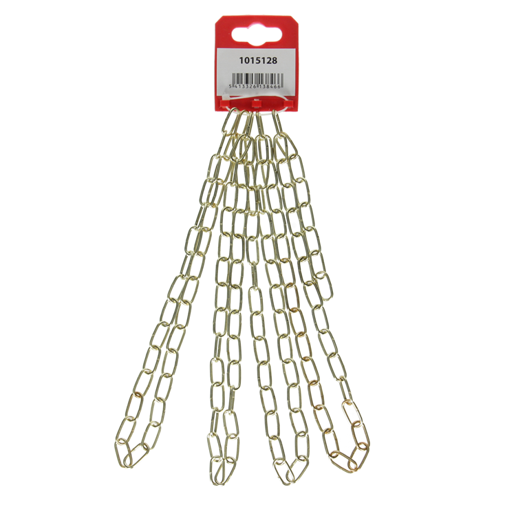 Afbeelding laden in galerijviewer, Mack 1015128 - sierketting vermessingd ø 2mm l 16mm 2m | 5 stuks