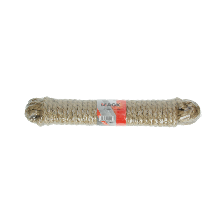 Afbeelding laden in galerijviewer, Mack 1013968 - jutetouw gedraaid streng 10mm 10m | 5 stuks