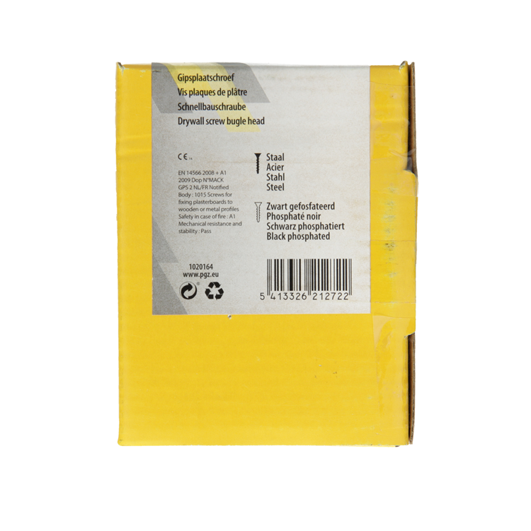 Afbeelding laden in galerijviewer, Mack 1020164 - gipsplaatschroef zwart gefosfat. 200 st 3,5 x 45 mm | 5 stuks
