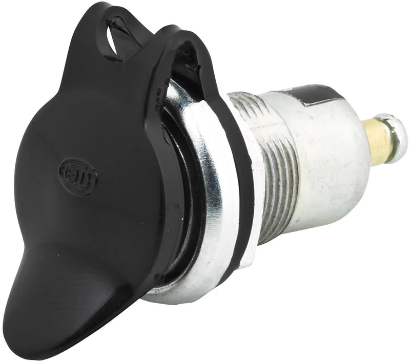 Afbeelding laden in galerijviewer, Hella stopcontact built-in socket 2-pin w.cover 18,5mm