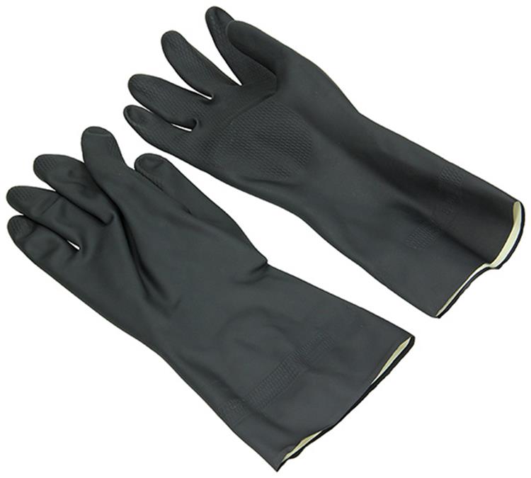 Afbeelding laden in galerijviewer, Heva 1009811 - handschoen rubby zwart 8 m | 10 stuks