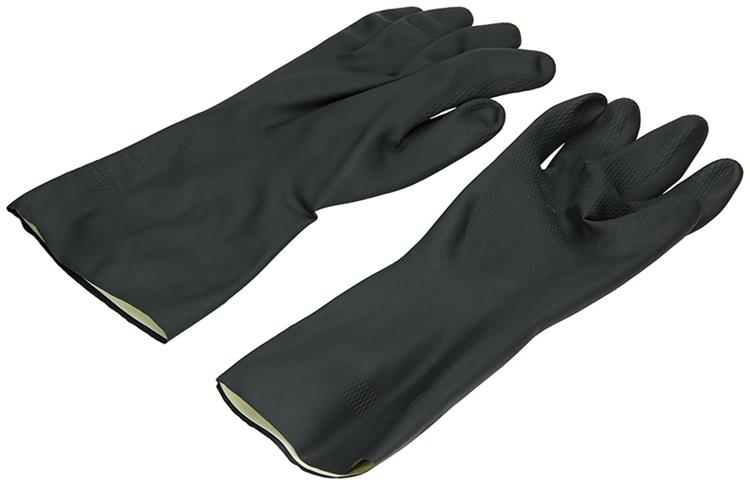 Afbeelding laden in galerijviewer, Heva 1009811 - handschoen rubby zwart 8 m | 10 stuks