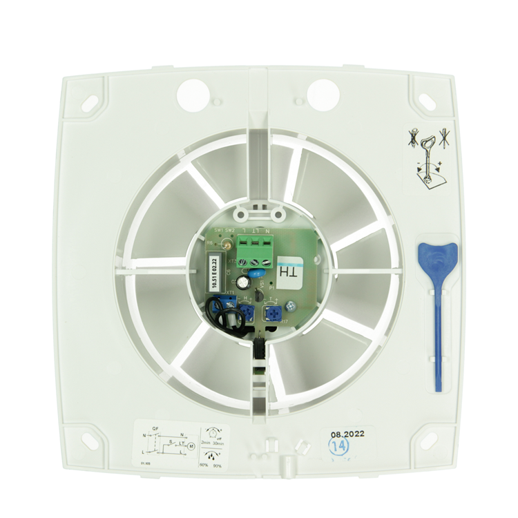 Afbeelding laden in galerijviewer, Renson 1069255 - mech.ventil. timer vochtsensor9412h (dia 125) | 2 stuks