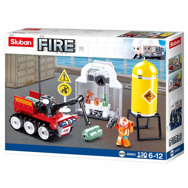 Afbeelding laden in galerijviewer, Sluban brandweer robot oefening - 130dlg.
