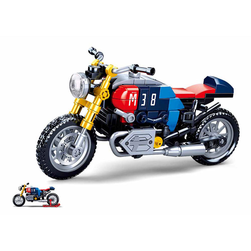 Afbeelding laden in galerijviewer, Sluban racer motor - 197dlg.