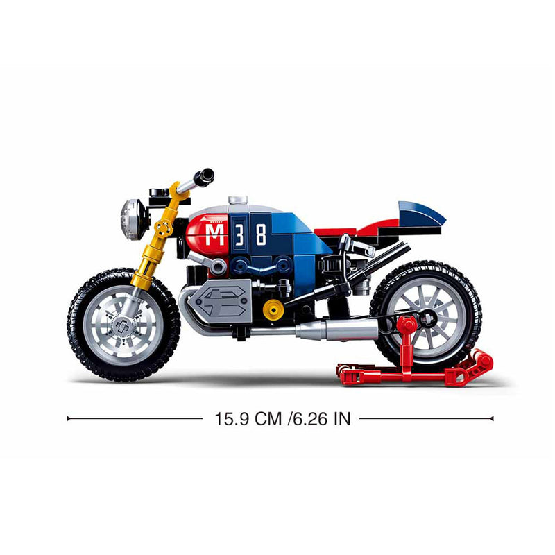 Afbeelding laden in galerijviewer, Sluban racer motor - 197dlg.