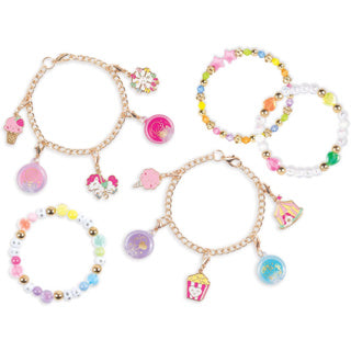 Afbeelding laden in galerijviewer, Make it real sweet spin carnival lip gloss bracelet