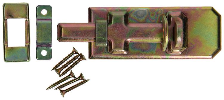 Afbeelding laden in galerijviewer, Mack 1014281 - veiligheidsschuif voor hangslot, bichromaat 100mm | 5 stuks