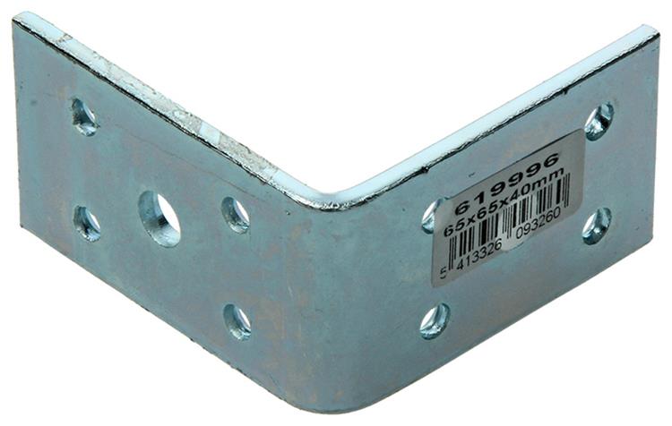 Afbeelding laden in galerijviewer, 1014413 - hoekanker 65x65x40x4mm | 30 stuks