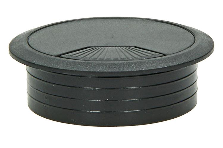 Afbeelding laden in galerijviewer, Mack 1014495 - 1 potje voor kabeldoorvoer zwart ø 60 mm | 10 stuks