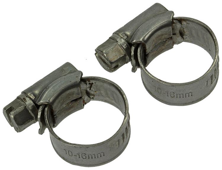 Afbeelding laden in galerijviewer, Mack 1011660 - slangklem inox 10-16mm 2st | 12 stuks