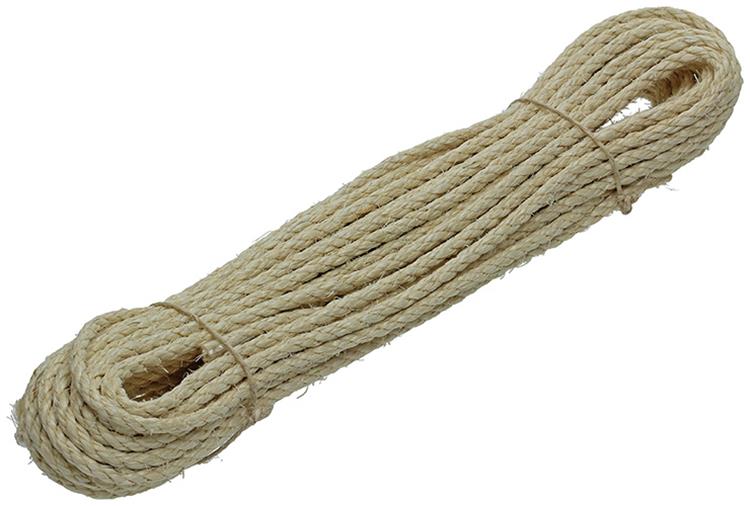 Afbeelding laden in galerijviewer, Mack 1014926 - sisal gedraaide streng 6mm ca 20m | 5 stuks