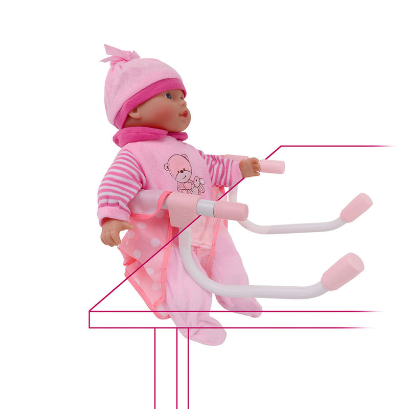 Afbeelding laden in galerijviewer, Johntoy john toy baby rose tafelstoel (geschikt voor poppen van 35-45cm)