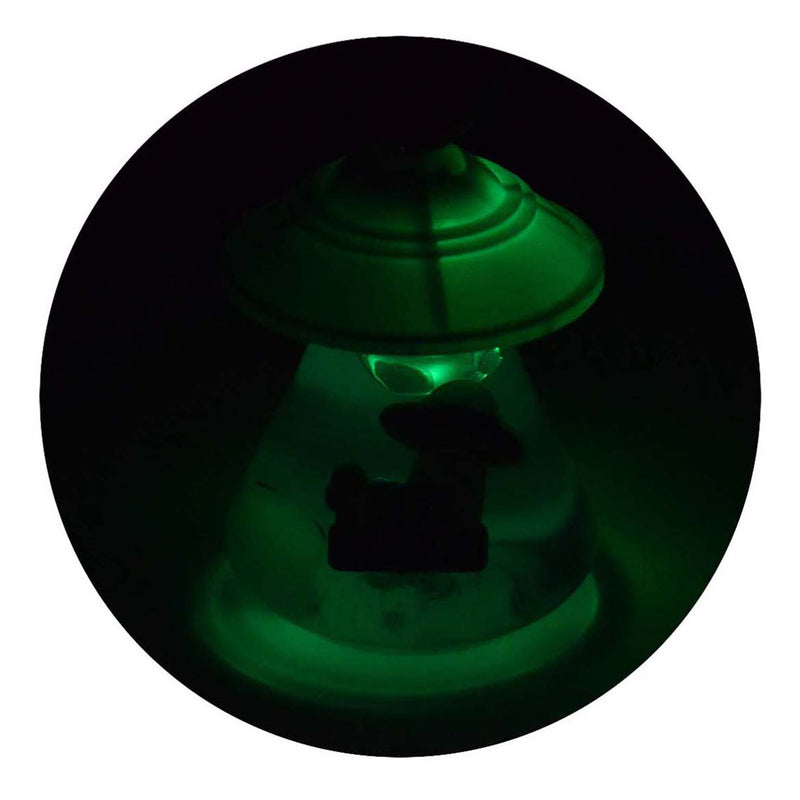 Afbeelding laden in galerijviewer, Johntoy ufo slijm met licht en glow in the dark alien