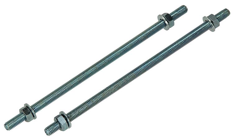Afbeelding laden in galerijviewer, Mack 1017663 - draadeinde + sluitring + moer verz. 2st m8 x 200 mm | 5 stuks