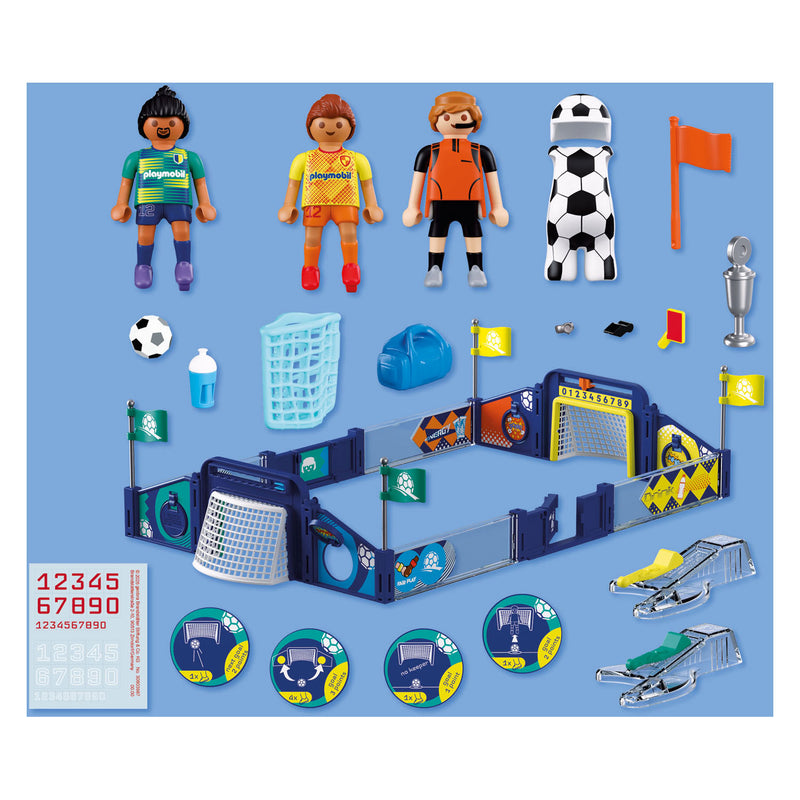 Afbeelding laden in galerijviewer, Playmobil my life voetbalstadion - 72056.