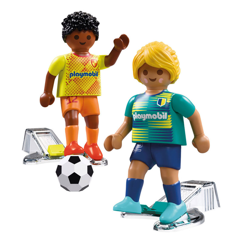 Afbeelding laden in galerijviewer, Playmobil my life voetbalspelers - 72058