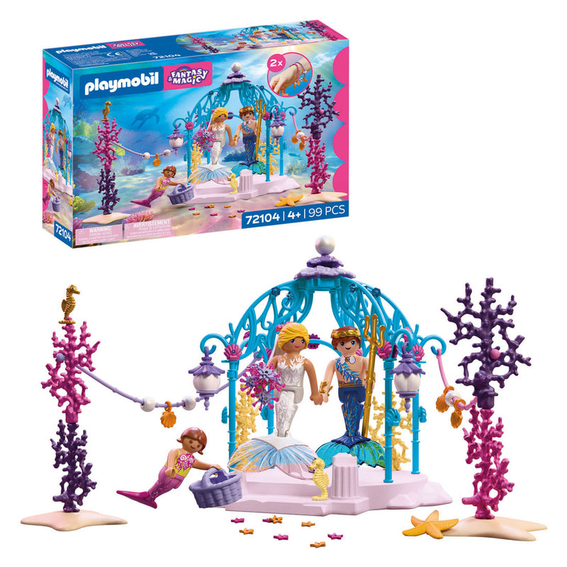 Afbeelding laden in galerijviewer, Playmobil fantasy magic onderwaterbruiloft - 72104.