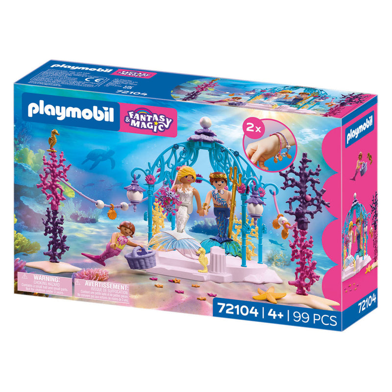 Afbeelding laden in galerijviewer, Playmobil fantasy magic onderwaterbruiloft - 72104.