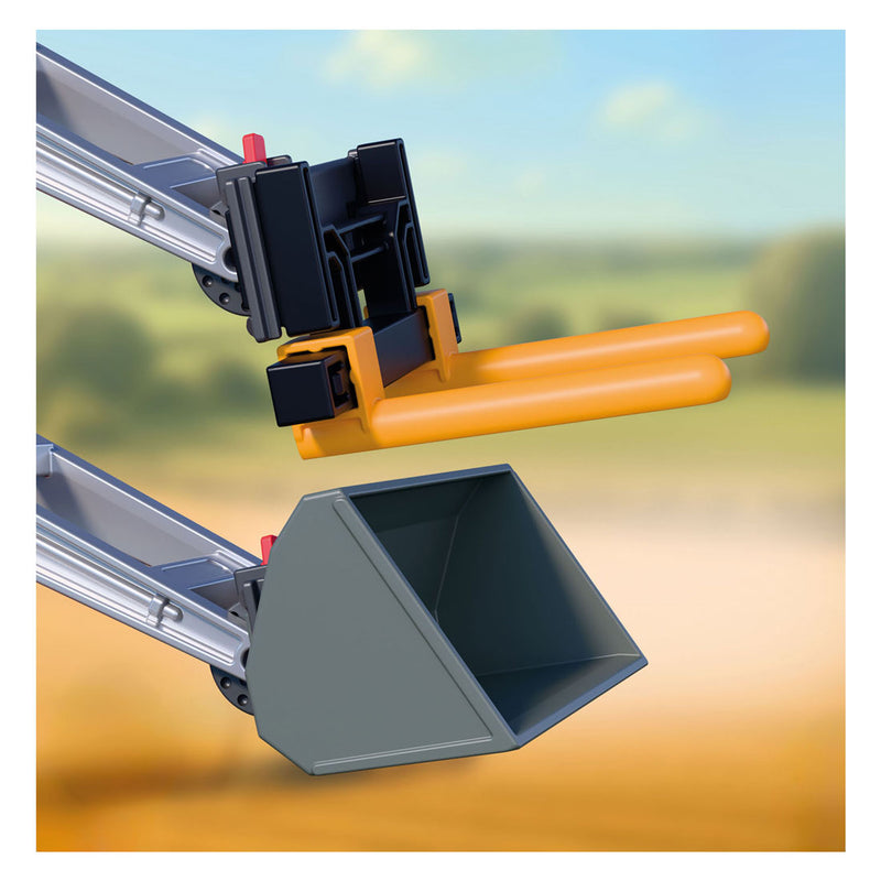 Afbeelding laden in galerijviewer, Playmobil country grote tractor met hooibalen - 72305.