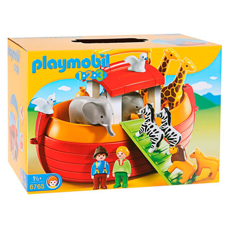 Afbeelding laden in galerijviewer, Playmobil 1.2.3. Meeneem Ark van Noach 6765